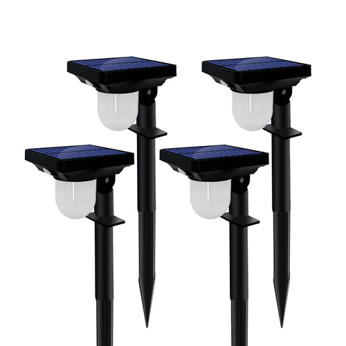 Solar Landscape Spotlight, 4 Pack IP65 Waterproof Outdoor Garden Solar Powered Pathway Light Motion Sensor Path Lighting for Yard, Patio, Pathway Solar Landscape Spotlight, 4 Pack IP65 Waterproof Outdoor Garden Solar Powered Pathway Light Motion Sensor Path Lighting for Yard, Patio, Pathway