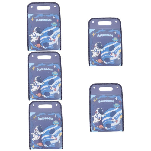 STOBOK 5pcs Portable Folder File Storage File Briefcase Expanding File Folder File Folder Organizer Decorative Business File Accordion Folder File Organizer A4 Folder Cartoon Pp Bill