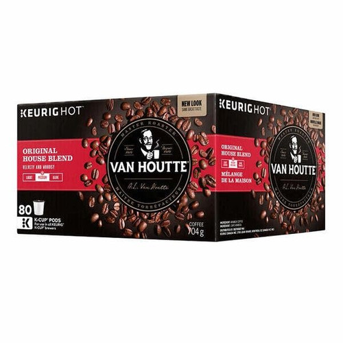 Van Houtte Medium Roast Coffee - 80 K-Cup (Imported from Canada)