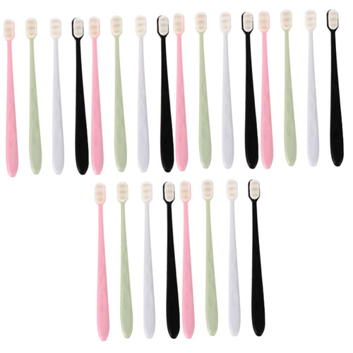 DOITOOL 48 pcs Toothbrush toothbrushes Kids Toothbrush Tooth Brush Teeth Cleaning Tool Teeth Cleaning Toothbrush Oral Care Tools Pregnant Woman Cleaning Brush aldult pp