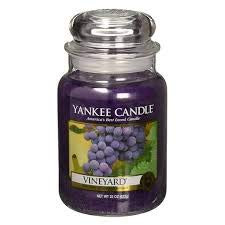 Vineyard Large Jar Candle,Fresh Scent