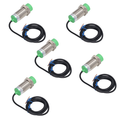 Approach, 5PCS Approach Switch Non Embedded PNP IP65 ABS Aluminum Alloy Inductive Proximity Sensor AC90?250V, Inductive