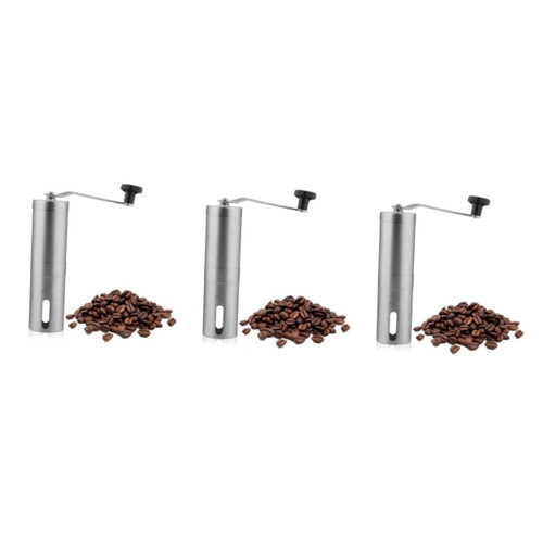 3pcs Manual Coffee Grinder Coffee Bean Grinder Mill Hand Crank