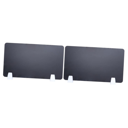 STOBOK 2 Pcs Desk Privacy Panel Privacy Folders Desk Partitions Office Divider Desk Divider Desk Shield Desktop Divider Privacy Dividers Privacy Board Folder Dividers Screen Table Student