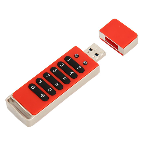 GOWENIC Encrypted USB Drive Secure Flash Drive Prevent Data Leakage U Disk Auto Lock USB 3.1 for Individual Protection (64GB)