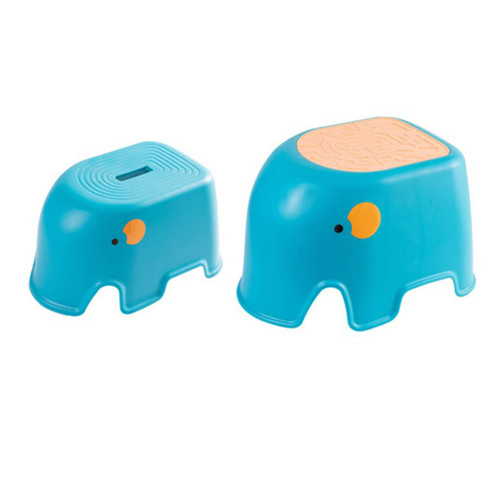 Homoyoyo 2pcs Footstool Kids Toilet Step Stool Bathroom Step Stool Kid Floor Kid Bathroom Stool Step Stools for Kids Foot Stool Stepping Stool for Kids Non-Slip Step Stool Baby Bedpan Girl