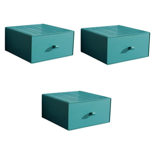 Operitacx 3 Pcs Desktop Storage Box Makeup Vanity Organizer Makeup Storage Drawers Jewelry Storage Organizer Storage Pull Out Drawers Desk Drawer Office Plastic Display Stand Multipurpose