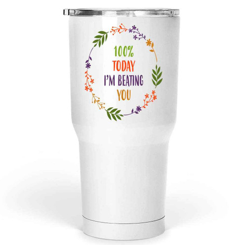 Table Football Lover's Gift, for Friend's Birthday - Funny Quotes Illustrated Large 30 Oz White Stainless Steel Large Tumbler