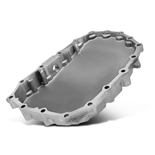 A-Premium Transmission Oil Pan with Drain Plug, Compatible with Honda Civic 2014 2015 2016 2017 2018 2019 2020, 1.5L 1.8L 2.4L, CVT Transmission, Replace # 21151-R3W-000, 21151R3W000
