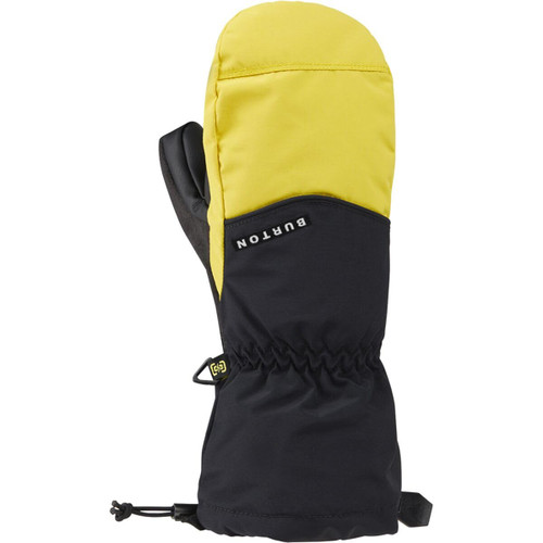 Burton Kids' Profile Snowboard & Ski Waterproof Mittens (Sulfur/True Black, Large)