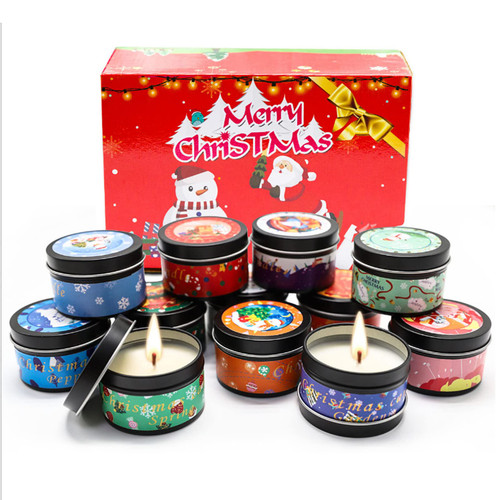Tidyard Christmas Scented Candles Gift Set Natural Soy Wax Candles 12 Essential Oil Fragrances Aromatherapy Candle for Stress Relief for All Occasions Tidyard Christmas Scented Candles Gift Set Natural Soy Wax Candles 12 Essential Oil Fragrances Aromatherapy Candle for Stress Relief for All Occasions