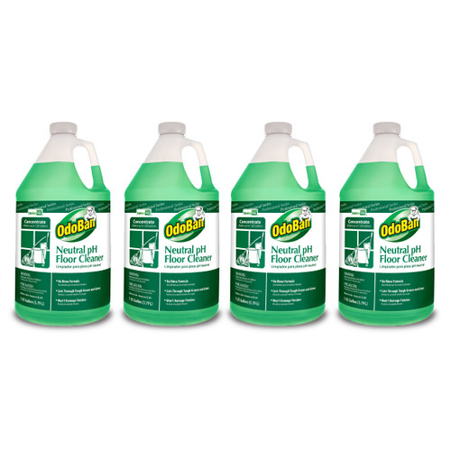 OdoBan Professional Series Neutral pH No Rinse Floor Cleaner Concentrate, 4 Gallons OdoBan Professional Series Neutral pH No Rinse Floor Cleaner Concentrate, 4 Gallons