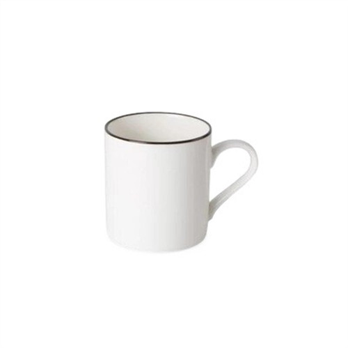 HARAY Mug Cups Ceramic Creative Fashion Nordic Style Simple Mug Black Line Mug Cup Water Milk Coffee Milk Breakfast Cup Coffee Mug (Color : A)