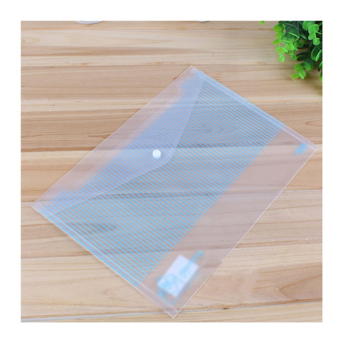 GOOFFY File Organizer 5 Pcs/lot High Capacity Transparent File Folder A4 for Documents Document Bag Clear File Bag Office School Stationery File Folders folders