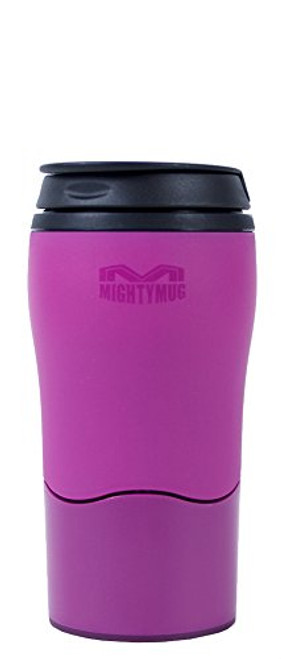 Mighty Mug Solo Tumbler, The Travel Mug That Won? Fall, with BPA-free Plastic, Lilac, 11 oz