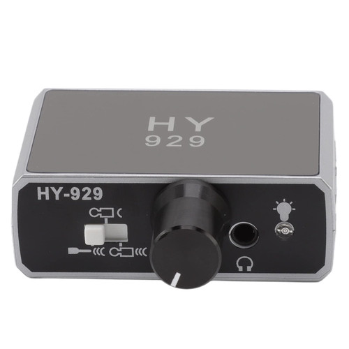 HY 929 Underground Water Pipe Leakage Monitor,Water Leakage Detection,20000X Audio Magnification, Water Pipe Leak Detector Accessory Kit with Earphone for Indoor Outdoor, 929 Water Leak Detector