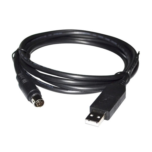 AJOHBM FTDI USB to Mini DIN 8 PIN MD8 Male TCP6180 Connector Serial Controller Communication Cable for PAN~Sonic GP-X Series Detector (Size : 1.8M, Color : FT232RL CHIP)