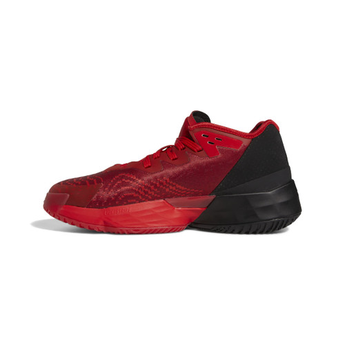 adidas Unisex D.O.N. Issue 4 Basketball Shoe, Vivid Red/Black/Team Victory Red, 10.5 US Men