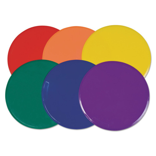 Brother Champion Sports XLMSPSET Extra Large Poly Marker Set 12-Inch Diameter Assorted Colors 6 Spots/Set