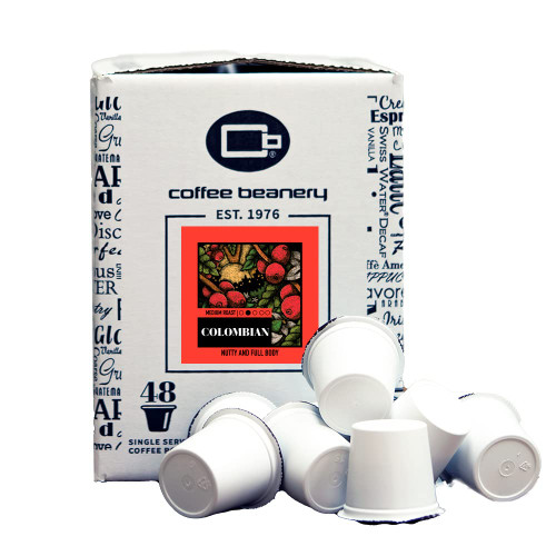 Colombian Single Serve Coffee Pods | 48ct | 100% Specialty Arabica Coffee