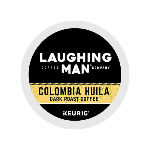 GMT8337 - Laughing Man Coffee Company Colombia Huila K-Cup Pods - PACK OF 2