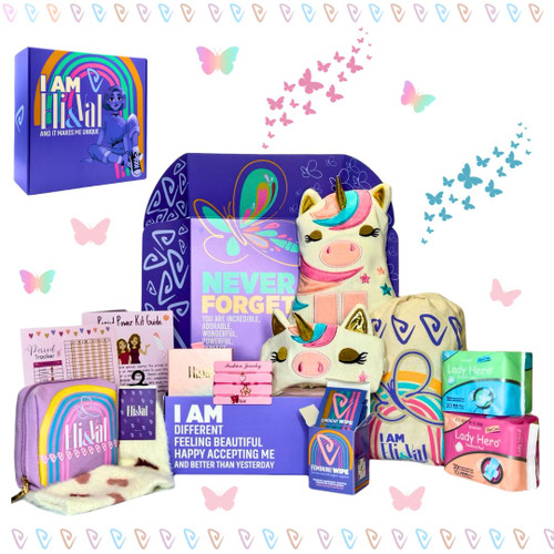 First Period kit for Girls 9-10-12 Celebration Starter Kit, for School | Teen Tween PreTeen Period Menstruation Hygiene Gift Box | Red Drop Period Kit for Girls - Welcome to Womanhood Gifts (11) First Period kit for Girls 9-10-12 Celebration Starter Kit, for School | Teen Tween PreTeen Period Menstruation Hygiene Gift Box | Red Drop Period Kit for Girls - Welcome to Womanhood Gifts (11)