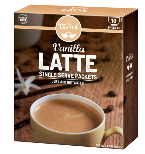 Cafe Tastle Single Serve Coffee, Vanilla Latte, 120 Count