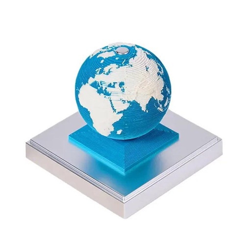 3D Earth Desk Calendar Memo Pad 12 Month Scheduler Notepad Paperwill Earth Block Paper Earth Model Sculpture Gift 2024 Paperwill Earth Birthday Gift Multifunctional Memo Pad Artwork Decoration
