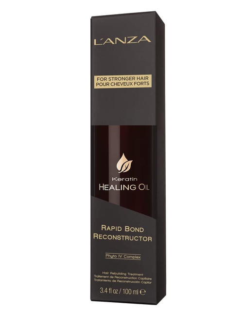 L'ANZA Rapid Bond Reconstructor - Keratin Healing Oil Hair Care Bond Restore Treatment, Phyto IV Complex Hair Repair Treatment for Damaged Hair & Dry Hair, Vegan Hair Split End Repair Serum (3.4Fl Oz) L'ANZA Rapid Bond Reconstructor - Keratin Healing Oil Hair Care Bond Restore Treatment, Phyto IV Complex Hair Repair Treatment for Damaged Hair & Dry Hair, Vegan Hair Split End Repair Serum (3.4Fl Oz)