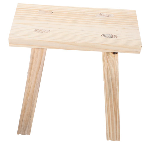 COOPHYA Stools Wood Tray Plant Shelf Indoor Wood Step Stool for Adults Sitting Stool Small Stool Mini Step Stool Wood Stool Bathroom Stool Low Stool Wooden Toddler Shoe Changing Stool