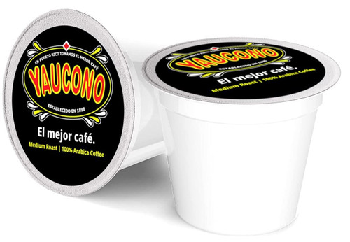 Yaucono Ground Medium Roast Arabica Coffee Single-Serve Pods, 72 Count, Compatible with Keurig K Cup Brewers Yaucono Ground Medium Roast Arabica Coffee Single-Serve Pods, 72 Count, Compatible with Keurig K Cup Brewers