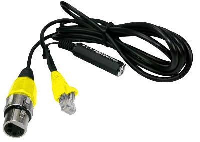 HeiL CC-1-YM CC1YM Original Sound XLR4 to Yaesu 8-Pin Modular with Mono 1/4inch Female Jack for PTT Microphone Adapter Cable