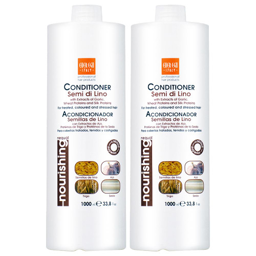Ever Ego Semi De Lino Conditioner 33.8oz (Pack of 2)