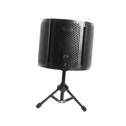 1 Set Mic Screen Sound Shield Microphone Accessory Recording Microphone Windshield Practical Mic Cover Filter Strainer Mic Windproof Shield Metal Noise Reduction Isolation Cover
