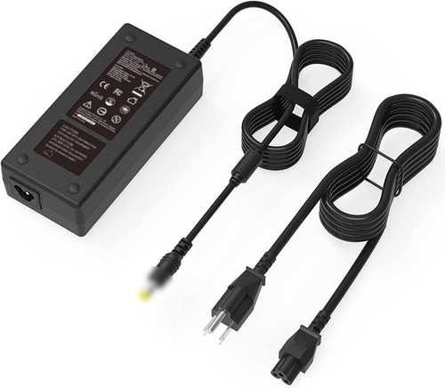 Onerbl 24V 10A 240W AC/DC Power Adapter with 5.5x2.5mm DC Plug and 2.1mm Adapter, Black, 3264-24V