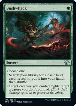 Magic: the Gathering - Bushwhack (174) - The Brothers' War