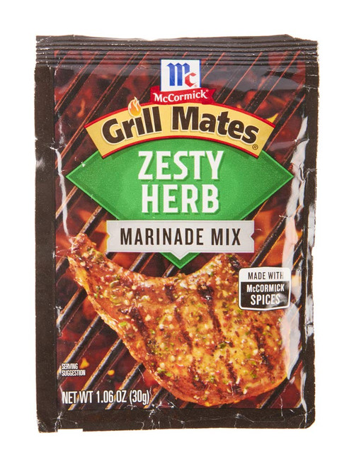 McCormick Grill Mates Zesty Herb Marinade Mix, 1.06 oz McCormick Grill Mates Zesty Herb Marinade Mix, 1.06 oz
