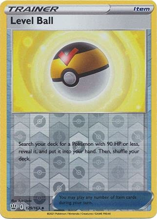 Level Ball - 129/163 - Uncommon - Reverse Holo - Sword & Shield - Battle Styles
