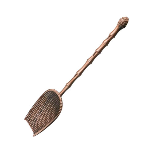 Shovel Shape Spoons,Stainless Steel Tea Spoon,Retro Chinese Style Metal Tea Spoon,Mini Cute Mixing Spoon,Reusable Tiny Pointed Spoons,for Dessert Tea Coffee Sugar Cake Yogurt