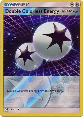 Pokemon - Double Colorless Energy - 69/73 - Uncommon - Reverse Holo - Sun & Moon: Shining Legends