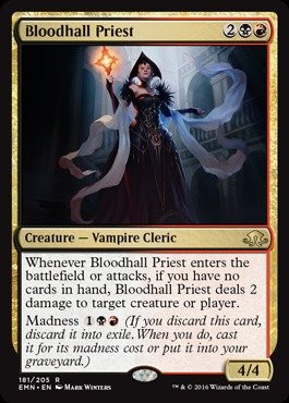 Magic The Gathering - Bloodhall Priest (181/205) - Eldritch Moon - Foil