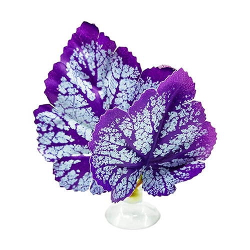 KSTZGTA Betta Fish Leaf Pad with Suction Cup Hammock Simulating Habitat Realistic Resting Fish Rest Bed Aquariums for Tank Decoration Hammock Simulating Habitat