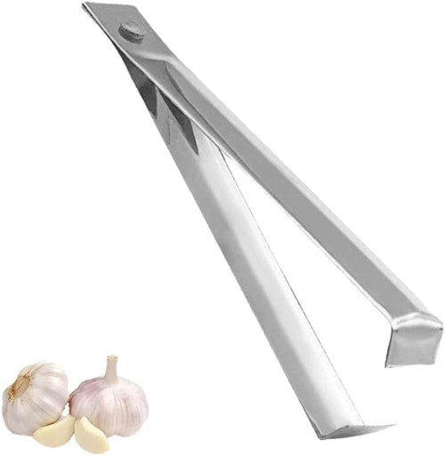 Fish Bone Tweezers,Stainless Steel Bones Remover Tool,Professional Stainless Steel Flat and Slant Pliers,Garlic Peeler Garlic Tweezer Remover Tool Tongs for Cooking Tools