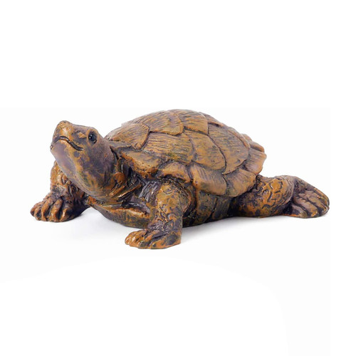 Yirepny Tortoise Statue, Simulation Turtle Statue, Resin Miniature Tortoise Ornament Garden Statues, Outdoor Statues, Garden Ornaments, Yard Statue, Indoor/Outdoor Decoration for Yard, Patio, Pond, L