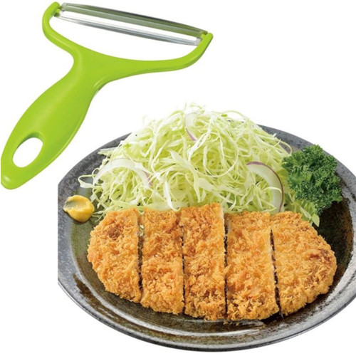 LIUGOU Peeler - Cabbage Wide Mouth Fruit Peeler Stainless Steel Tool Salad Vegetables Peelers Graters - Vegetable Cabbage Fruit Machine Coleslaw Peeler Grater