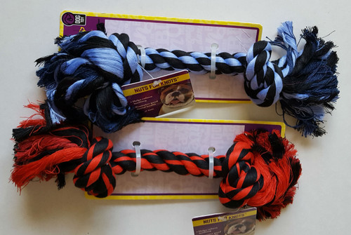 Multipet Nuts for Knots 2-Knot 10" Rope Dog Toy
