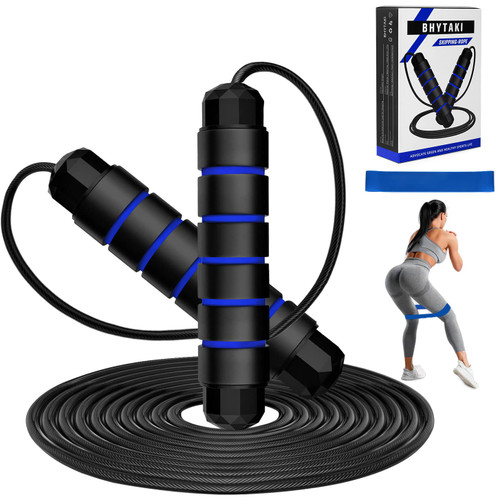 Jump Rope, Tangle-Free Rapid Speed Jumping Rope with Ball Bearings, Skipping Rope with Foam Handles for Women Men Kids, Adjustable Jump Rope for Fitness Workout Aerobic Exercise Jump Rope, Tangle-Free Rapid Speed Jumping Rope with Ball Bearings, Skipping Rope with Foam Handles for Women Men Kids, Adjustable Jump Rope for Fitness Workout Aerobic Exercise