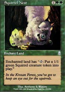 Magic The Gathering - Squirrel Nest - Odyssey