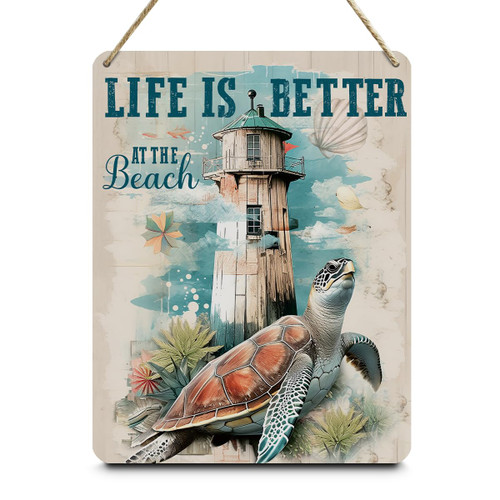 Summer Beach Decorations for Home Sea Turtle Gifts Wooden Wall Sign Rustic Wall Hanging Plaque Sign for Home Office Living Room Bedroom Bathroom Kitchen Cubicle Front Door Coastal Decor Summer Beach Decorations for Home Sea Turtle Gifts Wooden Wall Sign Rustic Wall Hanging Plaque Sign for Home Office Living Room Bedroom Bathroom Kitchen Cubicle Front Door Coastal Decor