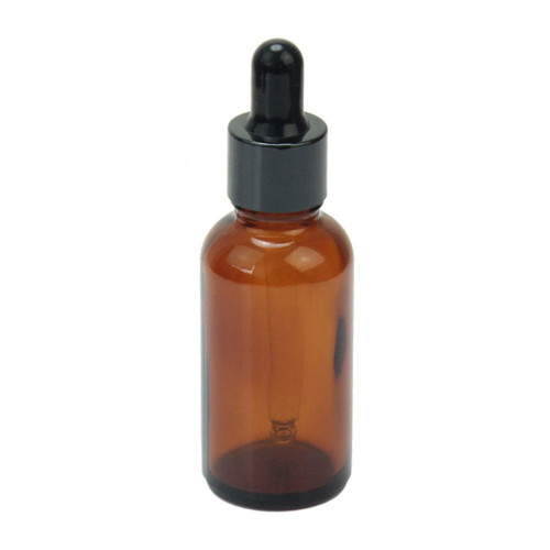 Dropper Bottle 30ml Empty Glass Refillable Amber Essential Oil Container Jar with Glass Pipette Dropper Bottles for Oils